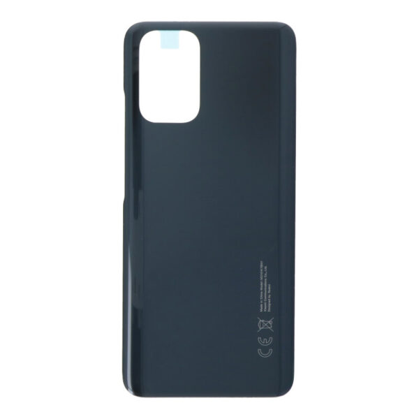 XIAOMI Redmi Note 10s - Battery cover + Adhesive Black Original
