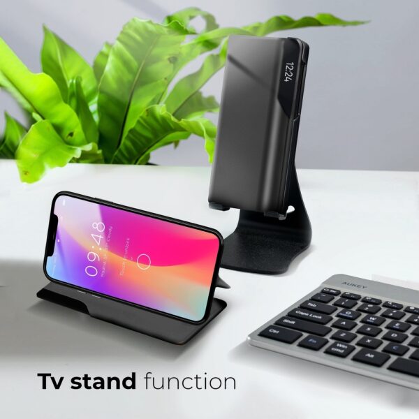 XIAOMI Redmi Note 11 Pro - ΘΗΚΗ SMART VIEW BOOK STYLE ΜΑΥΡΗ