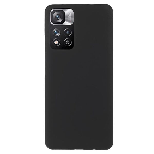 XIAOMI Redmi Note 11 Pro - ΘΗΚΗ ΣΙΛΙΚΟΝΗΣ MAT ΜΑΥΡΗ