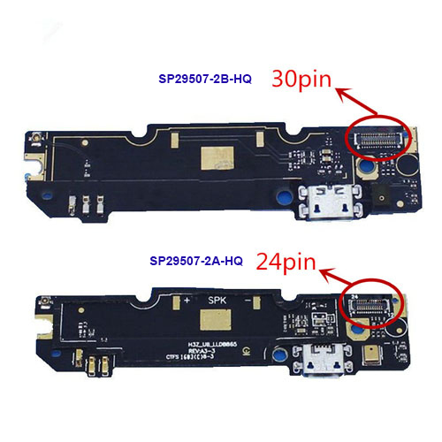 XIAOMI Redmi Note 3 - Charging System connector 24 Pin Hi Quality