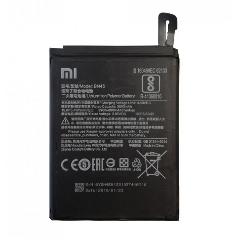 XIAOMI Redmi Note 5 - ORIGINAL BATTERY BN45 4000mAh LI-ION, Bulk