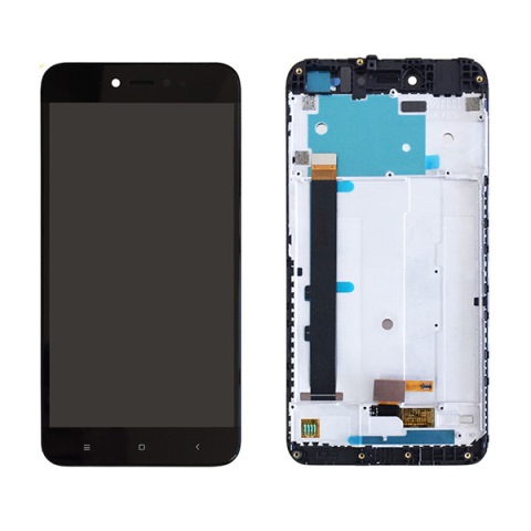 XIAOMI Redmi Note 5A Prime - LCD Display + Frame + Touch screen Black High Quality
