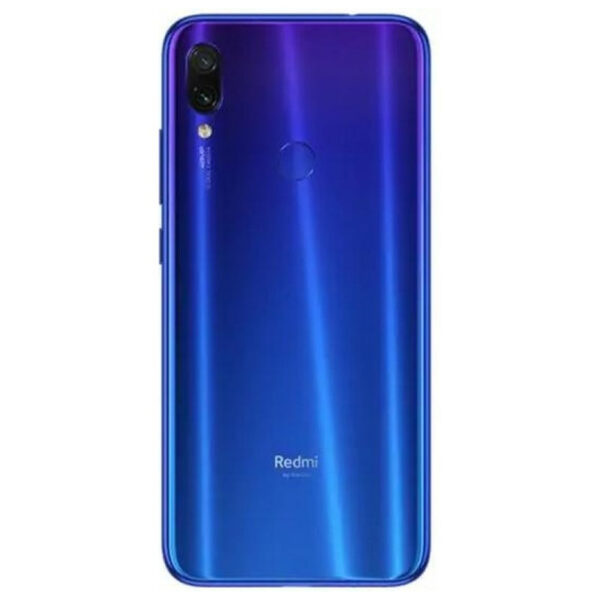 XIAOMI Redmi Note 7 - Battery cover + Adhesive Blue High Quality