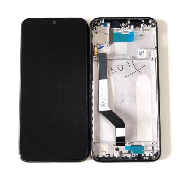 XIAOMI Redmi Note 7 - LCD + Frame + Touch Black OEM