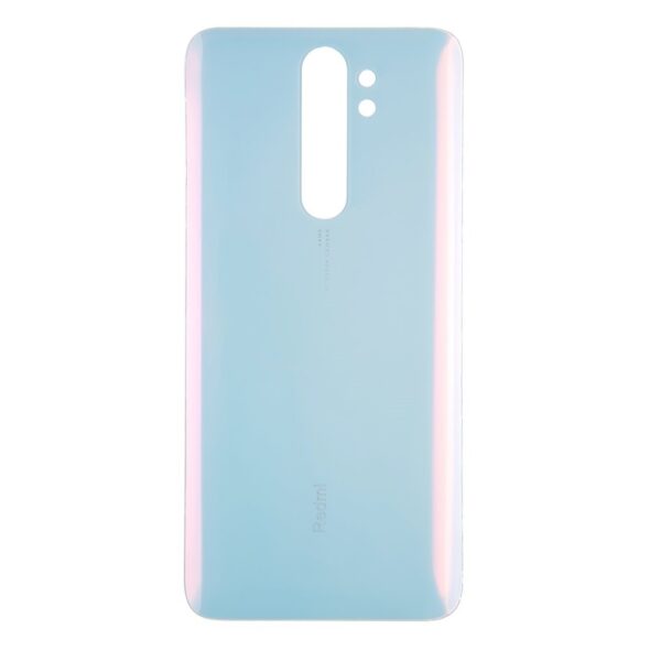 XIAOMI Redmi Note 8 Pro - Battery cover + Adhesive White High Quality