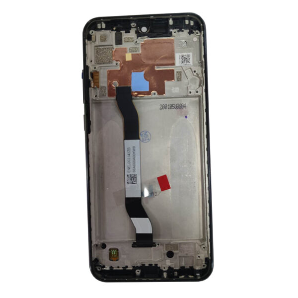 XIAOMI Redmi Note 8T - LCD + Frame + Touch Black Original Service Pack 5600040C3X00