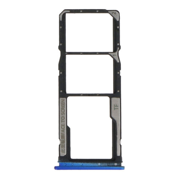 XIAOMI Redmi Note 9 5G - SIM Card Tray Dual Card Blue Original