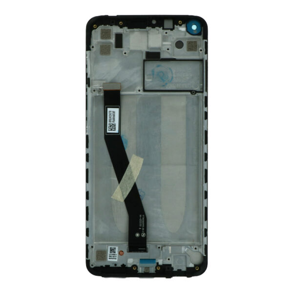 XIAOMI Redmi Note 9 - LCD + Frame + Touch Black Original Service Pack