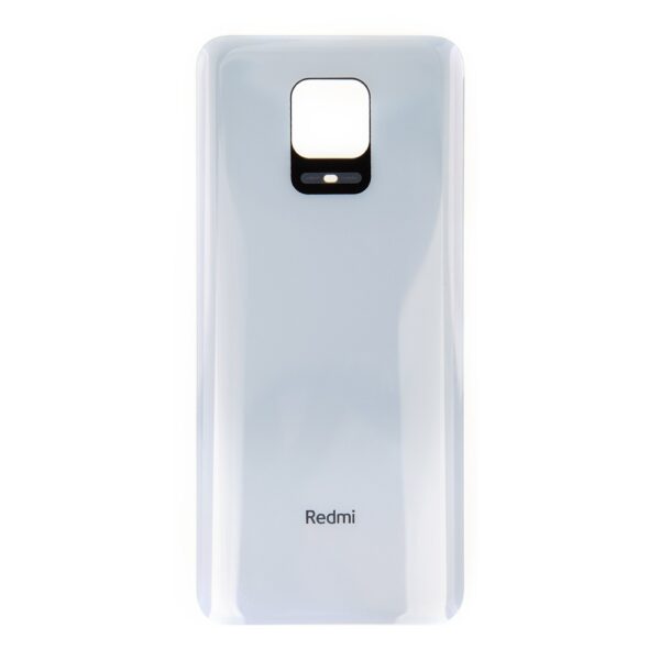 XIAOMI Redmi Note 9 Pro - Battery cover + Adhesive White High Quality