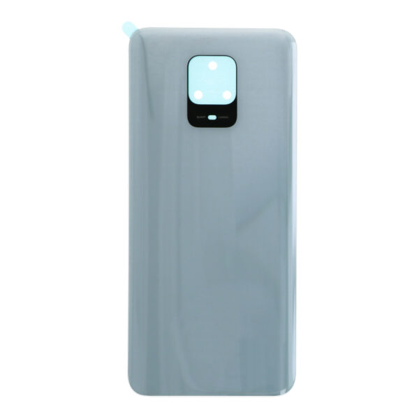 XIAOMI Redmi Note 9 Pro - Battery cover + Adhesive White Original