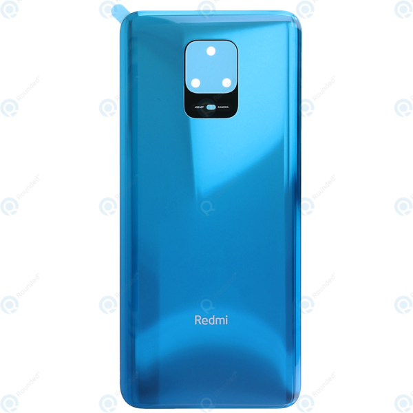 XIAOMI Redmi Note 9S -  Battery cover + Adhesive Blue Original
