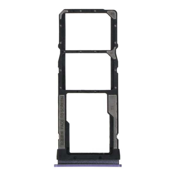 XIAOMI Redmi Note 9T - SIM Card Tray Dual Card Purple Original