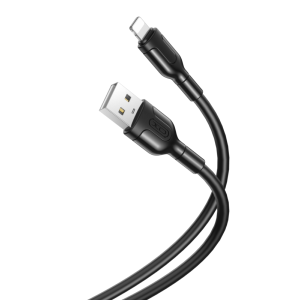 XO - cable NB212 USB - Lightning 1m 2,1A black