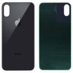 APPLE iPhone XS - Battery cover Black OEM