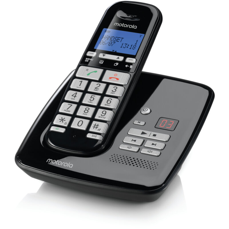Motorola S3011 BLACK (Ελληνικό Μενού) Ασύρματο τηλέφωνο