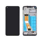 SAMSUNG A047F Galaxy A04s - LCD - Complete front + Touch Black Original Service Pack