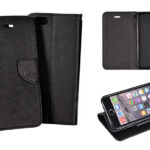 XIAOMI Redmi Note 11 / Redmi Note 11s - ΘΗΚΗ NETONE FANCY DIARY BOOK STYLE ΠΟΡΤΟΦΟΛΙ ΜΑΥΡΗ