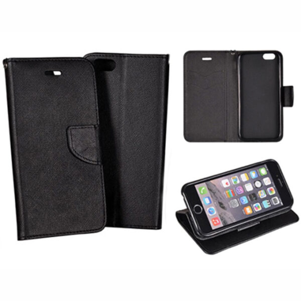 XIAOMI 12 Pro - ΘΗΚΗ NETONE FANCY DIARY BOOK STYLE ΠΟΡΤΟΦΟΛΙ ΜΑΥΡΗ