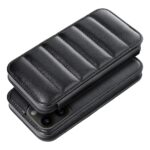 APPLE iPhone 13 Pro - ΘΗΚΗ BOOK STYLE PUFFER ΜΑΓΝΗΤΙΚΗ ΜΑΥΡΗ