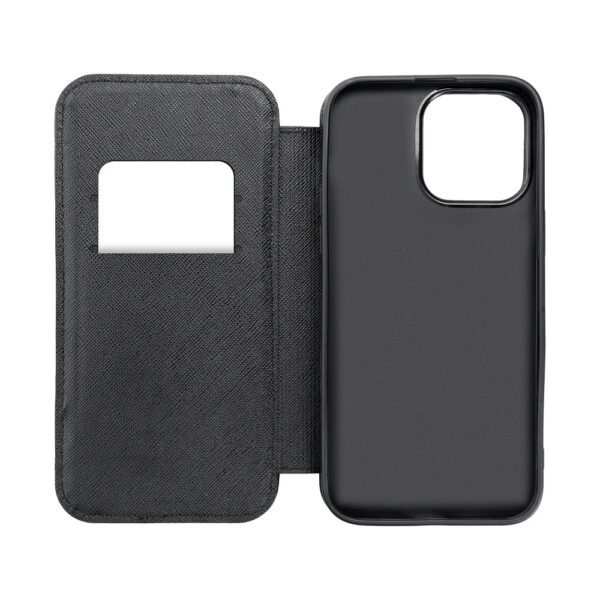 APPLE iPhone 13 Pro - ΘΗΚΗ BOOK STYLE PUFFER ΜΑΓΝΗΤΙΚΗ ΜΑΥΡΗ