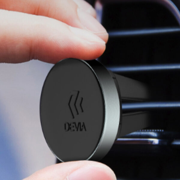 DEVIA Circle series Sucker Car Mount Holder Space Black