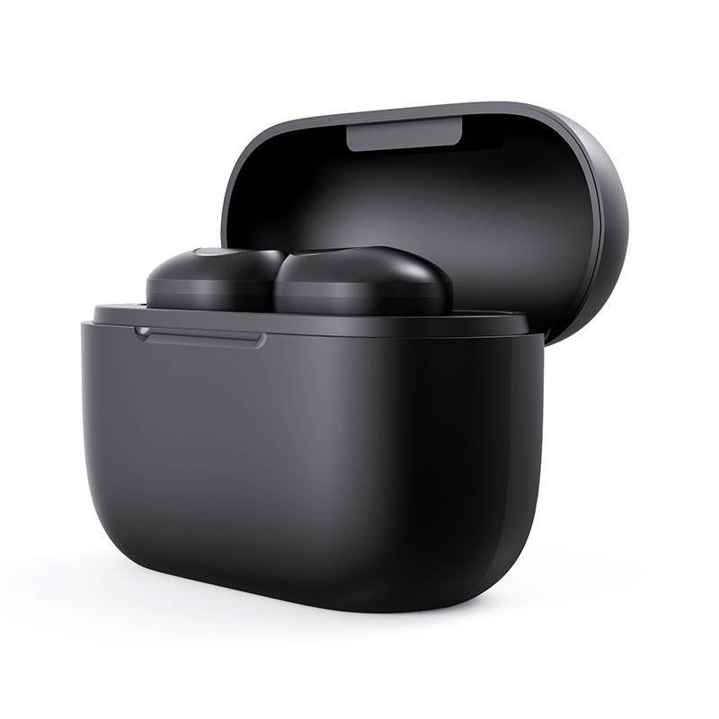 Haylou GT5 In-ear Bluetooth Handsfree Ακουστικά με Θήκη Φόρτισης Μαύρα