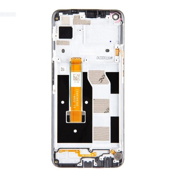 REALME 6 - LCD + Touch + Frame Black Original Service Pack