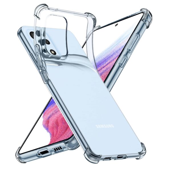 SAMSUNG A536B Galaxy A53 5G - ΘΗΚΗ ΣΙΛΙΚΟΝΗΣ ANTI-SHOCK ΔΙΑΦΑΝΗ