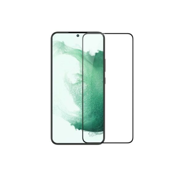 SAMSUNG S906B Galaxy S22 Plus - TEMPERED GLASS 9H Hardness 0,3mm 5D FULL GLUE ΜΑΥΡΟ