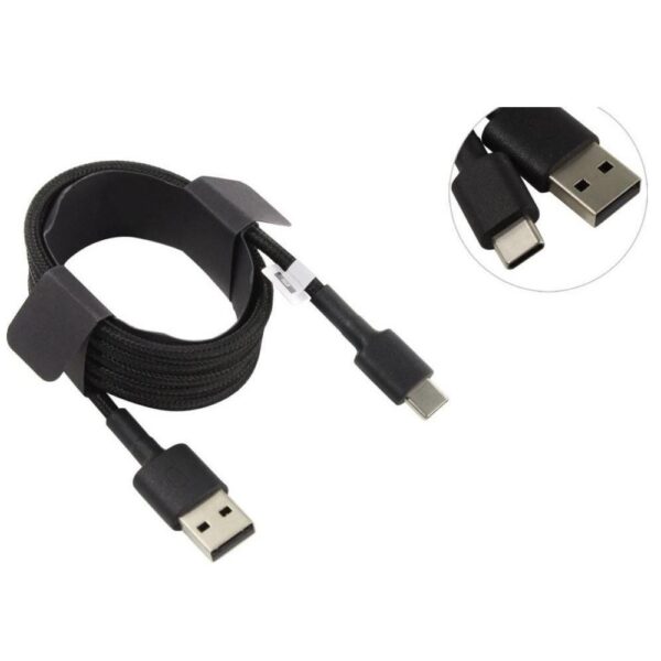 Καλώδιο Xiaomi USB 2.0 Type-CM/AM Braided 1m Black (SJV4109GL)
