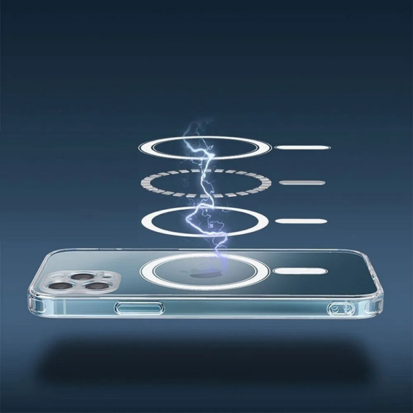 APPLE iPhone 11 Pro - ΘΗΚΗ ΣΙΛΙΚΟΝΗΣ Mag Cover ΔΙΑΦΑΝΗ