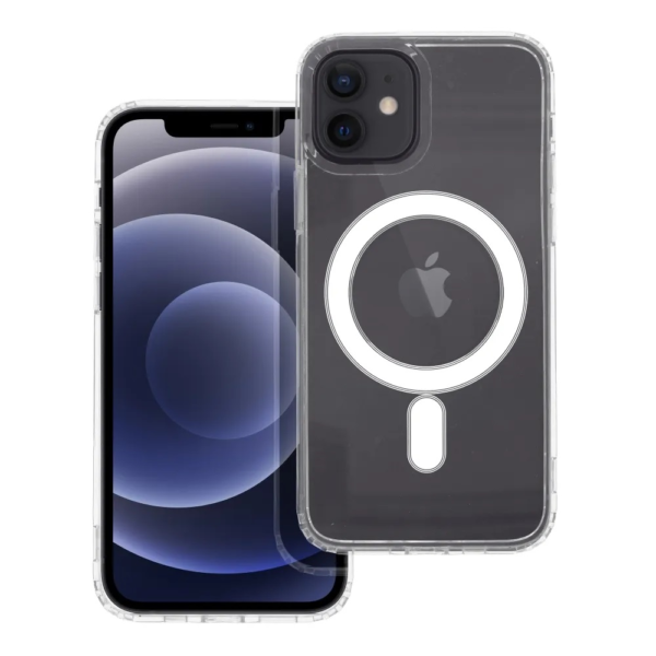 APPLE iPhone 14 Plus - ΘΗΚΗ ΣΙΛΙΚΟΝΗΣ Mag Cover ΔΙΑΦΑΝΗ