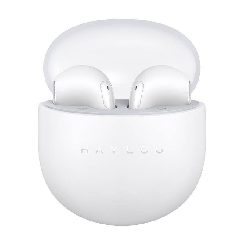 Haylou X1 Neo Earbud Bluetooth Handsfree Ακουστικά με Αντοχή στον Ιδρώτα και Θήκη Φόρτισης ’σπρα