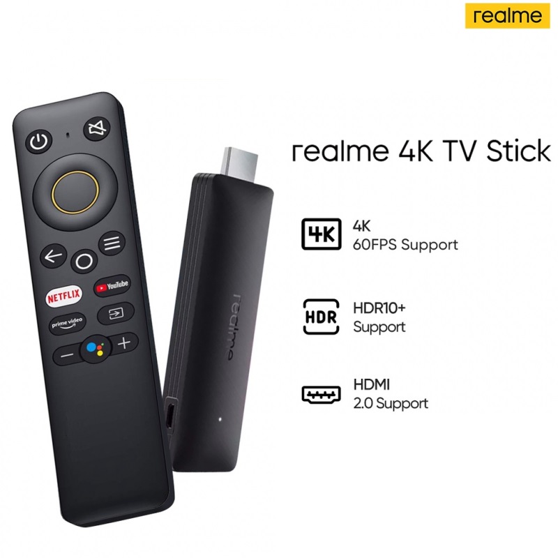 Realme 4K Smart Google TV Stick (RMV2105)