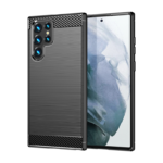 SAMSUNG S918B Galaxy S23 Ultra - ΘΗΚΗ ΣΙΛΙΚΟΝΗΣ CARBON ΜΑΥΡΗ