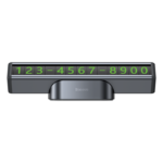 Baseus Square Bar Temporary Parking Number Plate Black