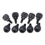 Computer Case Screws 10 pcs Black
