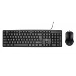 Rebeltec Simson set wire keyboard + wire mouse black