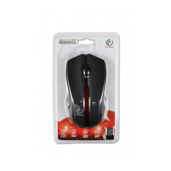 Rebeltec wireless mouse Galaxy black / red
