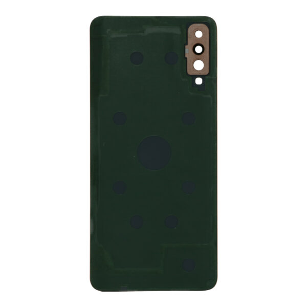 SAMSUNG A705F Galaxy A70 - Battery cover + Adhesive + Camera Lens Orange Original