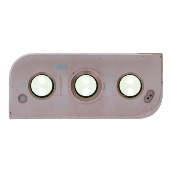 SAMSUNG S901B Galaxy S22 / S906B Galaxy S22 Plus - Back Camera Lens and Bezel Gold Original