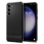 SAMSUNG S916B Galaxy S23 Plus - ΘΗΚΗ ΣΙΛΙΚΟΝΗΣ SPIGEN Rugged Armor ΜΑΥΡΗ