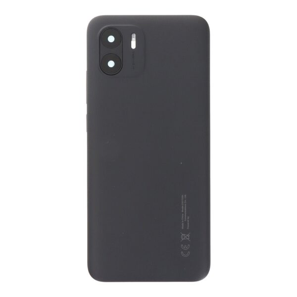 XIAOMI Redmi A1 / A2 - Battery cover + Camera Lens Black Original