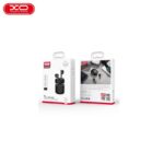 XO X20 Square Ring TWS In-ear Bluetooth Handsfree Ακουστικά με Θήκη Φόρτισης Μαύρα