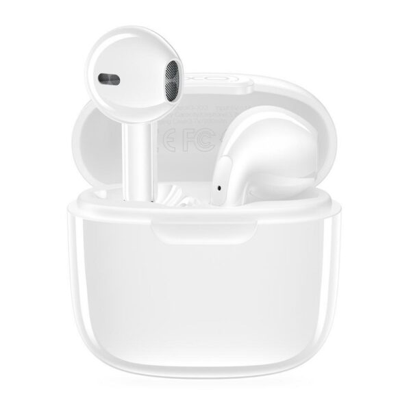 XO X23 TWS Earbud Bluetooth Handsfree Ακουστικά με Θήκη Φόρτισης ’σπρο