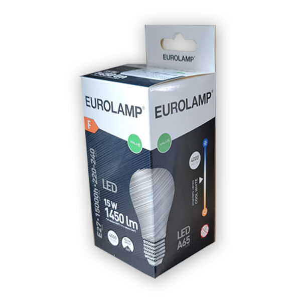 ΛΑΜΠΑ LED ΚΟΙΝΗ 15W Ε27 4000K 220-240V