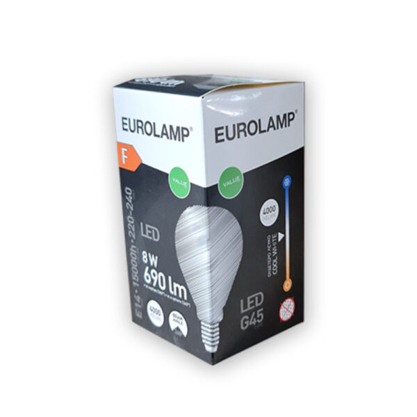 ΛΑΜΠΑ LED ΣΦΑΙΡΙΚΗ 8W Ε14 4000K 220-240V