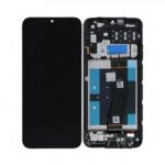 SAMSUNG A145F Galaxy A14 4G - LCD - Complete front + Touch Black Original Service Pack
