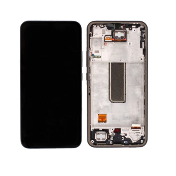 SAMSUNG A346B Galaxy A34 5G - LCD - Complete front + Touch Black Original Service Pack