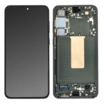 SAMSUNG S916B Galaxy S23 Plus - LCD - Complete front + Touch + Frame Green Original Service Pack
